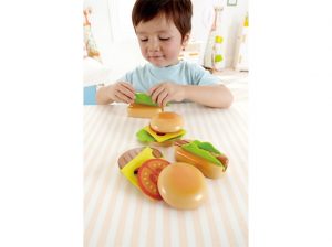 hamburgers en hotdog, hape,