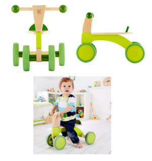 Houten scoot around loopfiets van Hape - Afbeelding 3