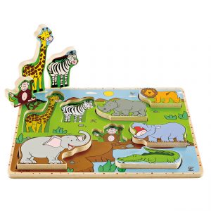 Hape Wilde dieren puzzel - Afbeelding 2