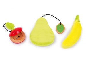 muziekinstrument houten fruit