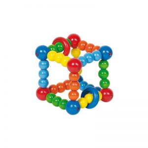 Cube rattle, een kubus rammelaar