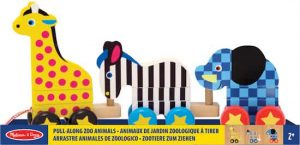 Melissa & Doug - Pull-Along Zoo Animals