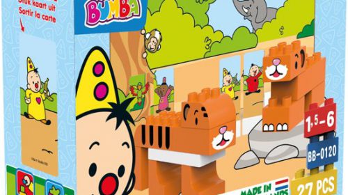 REGENSCHADE: Bumba Biobuddi Bouwblokken Tijgers 27-delig