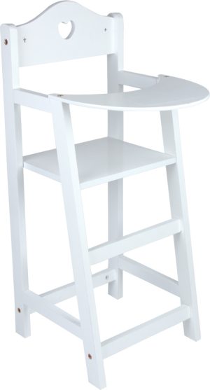 Houten kinderstoel voor poppen