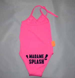Egomaniac Badpak Roze Madame Splash
