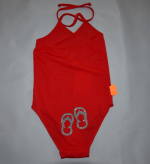 Egomaniac Rood Badpak Strandsandalen