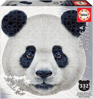Pandakop - Vormpuzzel - Afbeelding 2