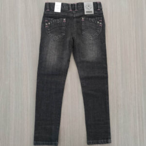 Boboli Zwarte Jeansbroek maat 110 - Afbeelding 2