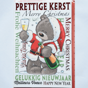 Prettige kerstdagen en gelukkig nieuwjaar (Pakket beer 2X) - Afbeelding 2