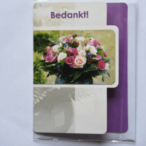 Bedankt!