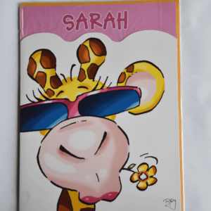Grote kaart: Sarah - 50 jaar