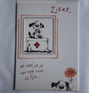 Grote kaart: Zieke