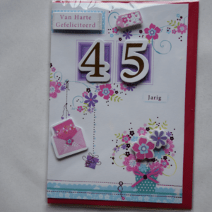 Verjaardag: 45 jaar (3D)