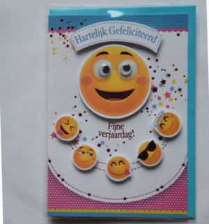 Hartelijk gefeliciteerd - Smileys