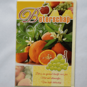 Recept om snel beter te worden