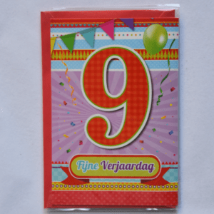 Verjaardag: 9 jaar