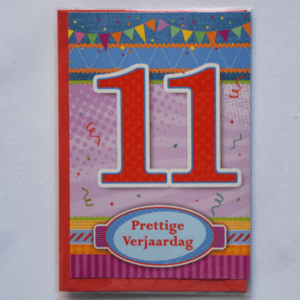 Verjaardag: 11 jaar