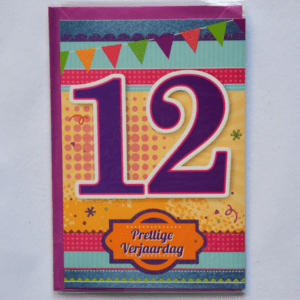 Verjaardag: 12 jaar