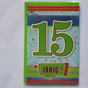Verjaardag: 15 jaar