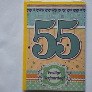 Verjaardag: 55 jaar