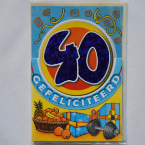 Verjaardag: 40 jaar