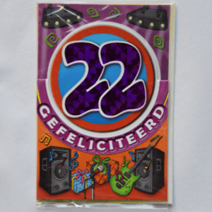 Verjaardag: 22 jaar