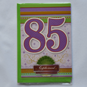 Verjaardag: 85 jaar