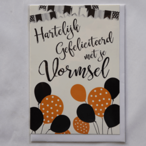 Hartelijk gefeliciteerd met je vormsel