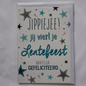 Jippiejee! jij viert je lentefeest