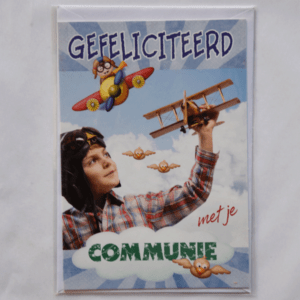 Gefeliciteerd met je communie