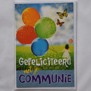 Gefeliciteerd met je communie
