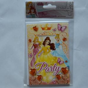 Uitnodigingen Disney - Princess