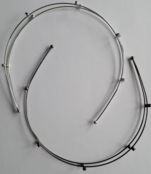 Diadeem metaal: grijs of zwart