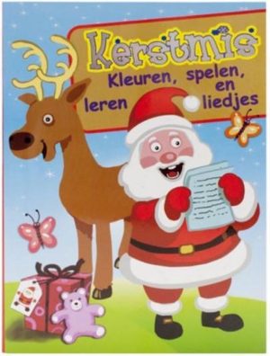 Kerstmis: Kleuren, spelen, leren en liedjes