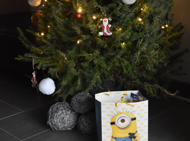 Minion tasje: leuke spullen voor jongen (begin lagere school) in 1 tas