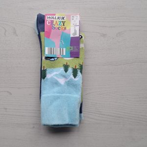 Walkx Crazy Socks, 2-pack, maat 39-42